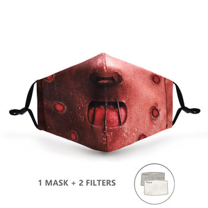 Fashion Reusable Protective Cover PM 2.5 Filter Pressure Mouth Mask Anti Dust Face Mask Windproof Mouth-Muffle Bacteria-proof Flu Mask