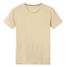Laden Sie das Bild in den Galerie-Viewer, Kurzarm-T-Shirts für Herren und Damen, 100 % Baumwolle, für den Sommer, kurz, männlich/weiblich, Basic-T-Shirts, einfarbig, Rundhalsausschnitt, Übergröße 4XL