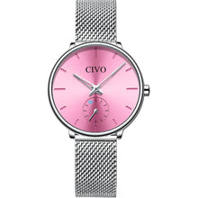 Load image into Gallery viewer, 0124C | Quartz Women Watch | Mesh Band