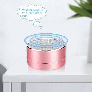 Wireless Bluetooth Speaker Large Volume Subwoofer Outdoor Camping Portable Card Mini Speaker Box FM Radio, Music Player