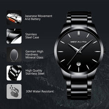 Load image into Gallery viewer, 0072M | Quartz Men Watch | Stainless Steel Band