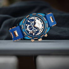 Laden Sie das Bild in den Galerie-Viewer, 8042M | Quarz-Herrenuhr | Gummiband