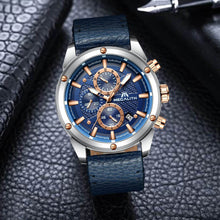 Load image into Gallery viewer, 8004M | Quartz Men Watch | Leather Band
