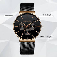 Load image into Gallery viewer, 0047M | Quartz Men Watch | Mesh Band