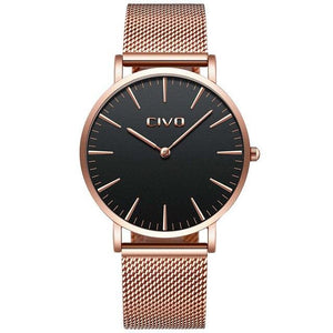 0054C | Quarzuhr für Herren | Mesh-Armband