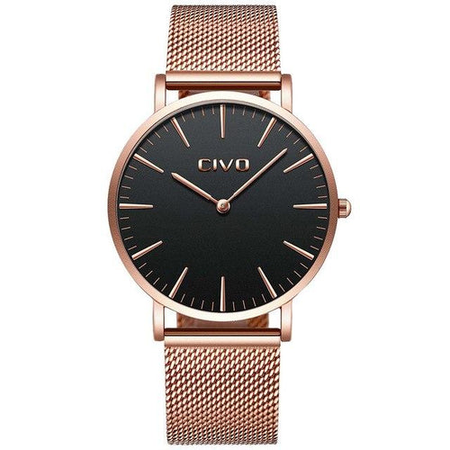 0054C | Quartz Men Watch | Mesh Band