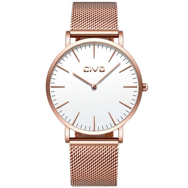 0054C | Quarzuhr für Herren | Mesh-Armband