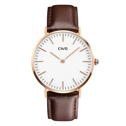 1181C | Quartz Men Watch | Leather Band