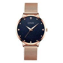 Load image into Gallery viewer, 8002C | Quartz Women Watch | Stainless Steel Band