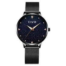 Load image into Gallery viewer, 8002C | Quartz Women Watch | Stainless Steel Band
