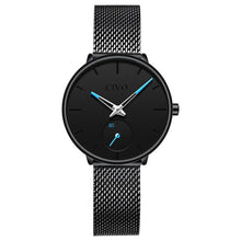 Laden Sie das Bild in den Galerie-Viewer, 0124C | Quarzuhr für Damen | Mesh-Armband
