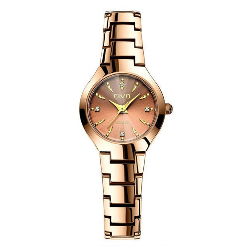 0104C | Quartz Women Watch | Stainless Steel Band