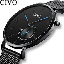 Laden Sie das Bild in den Galerie-Viewer, 8037C | Quarzuhr für Herren | Mesh-Armband