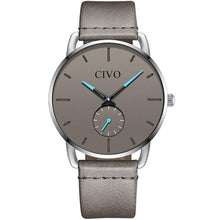 Laden Sie das Bild in den Galerie-Viewer, 8085C | Quarz-Herrenuhr | Lederarmband