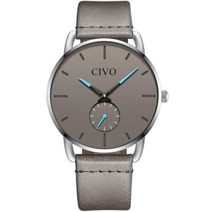 8085C | Quarz-Herrenuhr | Lederarmband