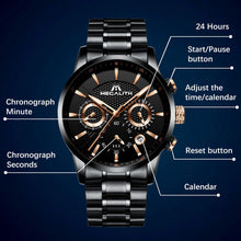 Load image into Gallery viewer, 8007M | Quartz Men Watch | Stainless Steel Band